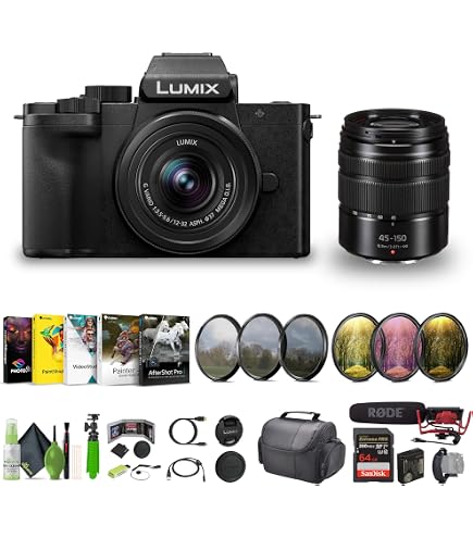 Amazon.com : Panasonic Lumix G100D 4K Mirrorless Vlogging Camera